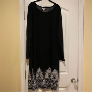 Lularoe Debbie Dress - Black - 3XL